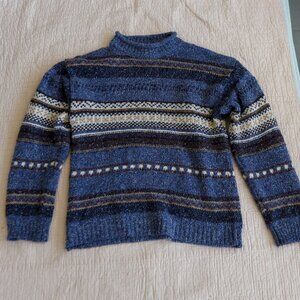 Vintage St. John's Bay Blue Turtleneck Sweater
